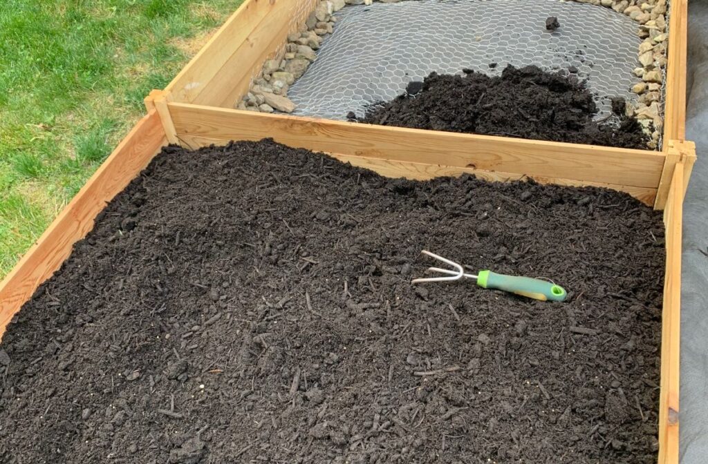 raised garden bed